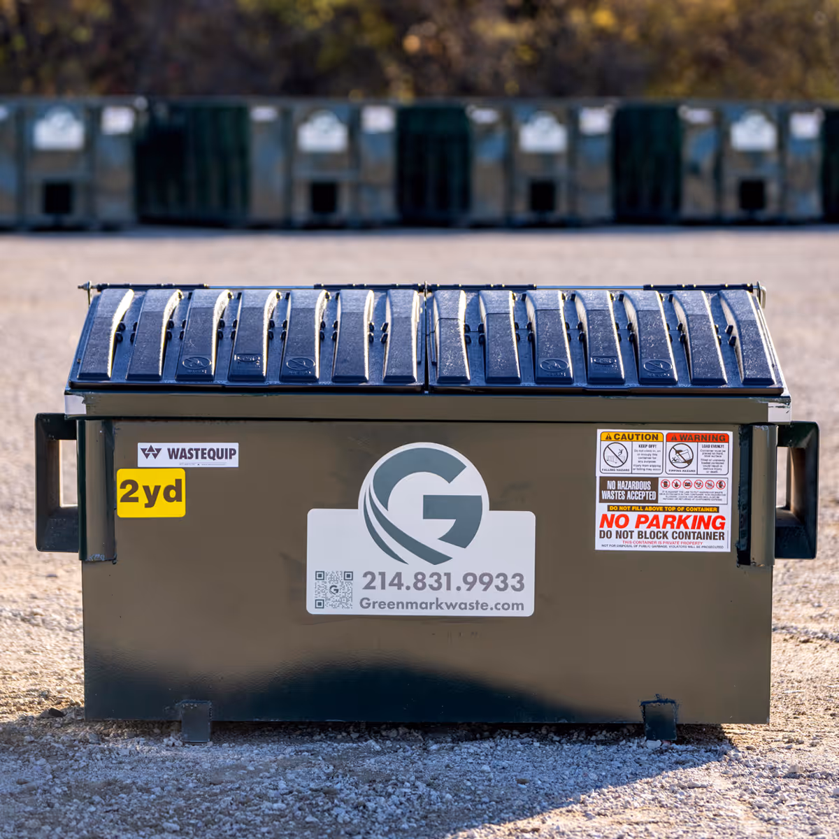 Greenmark - 2 Yard Dumpster