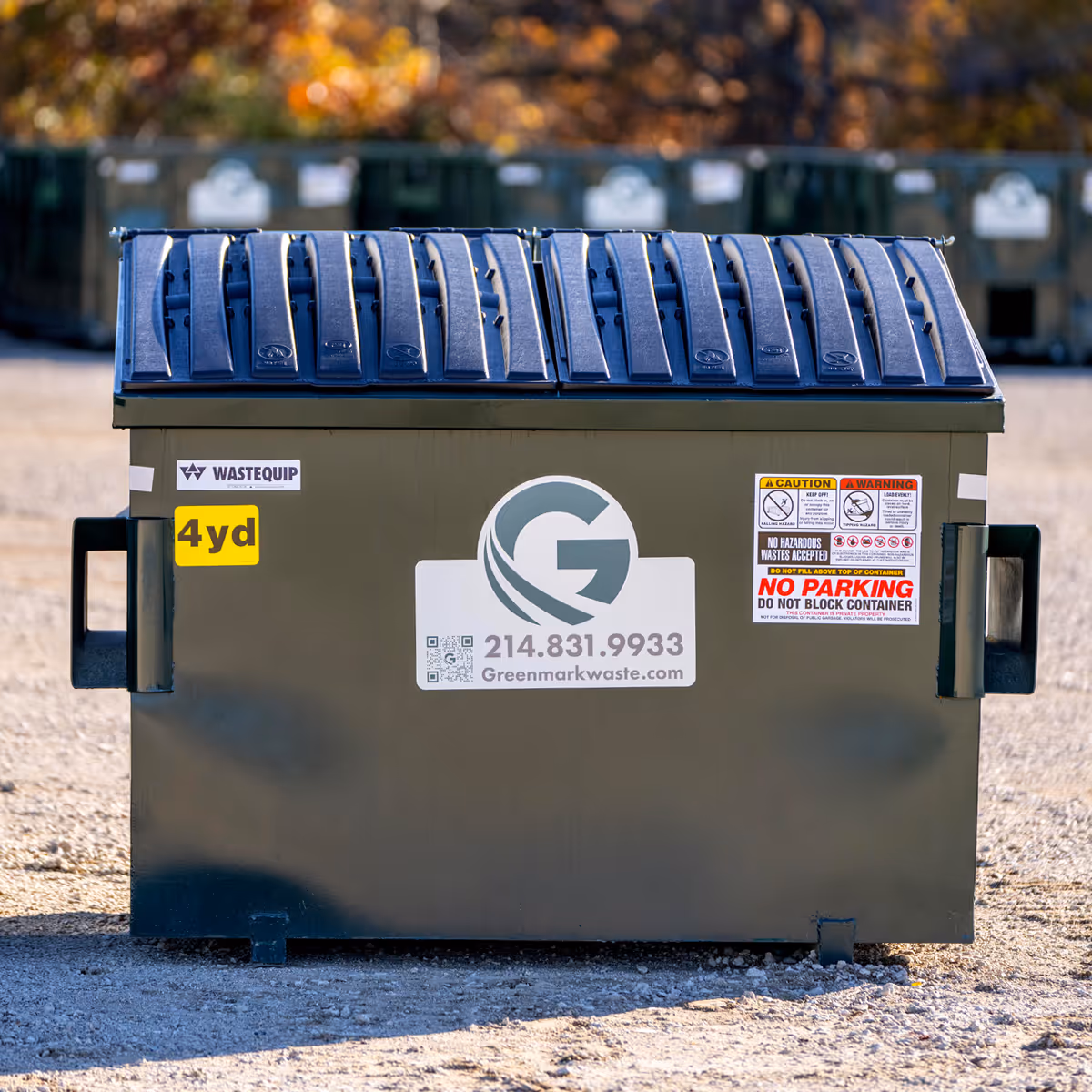 Greenmark - 4 Yard Dumpster