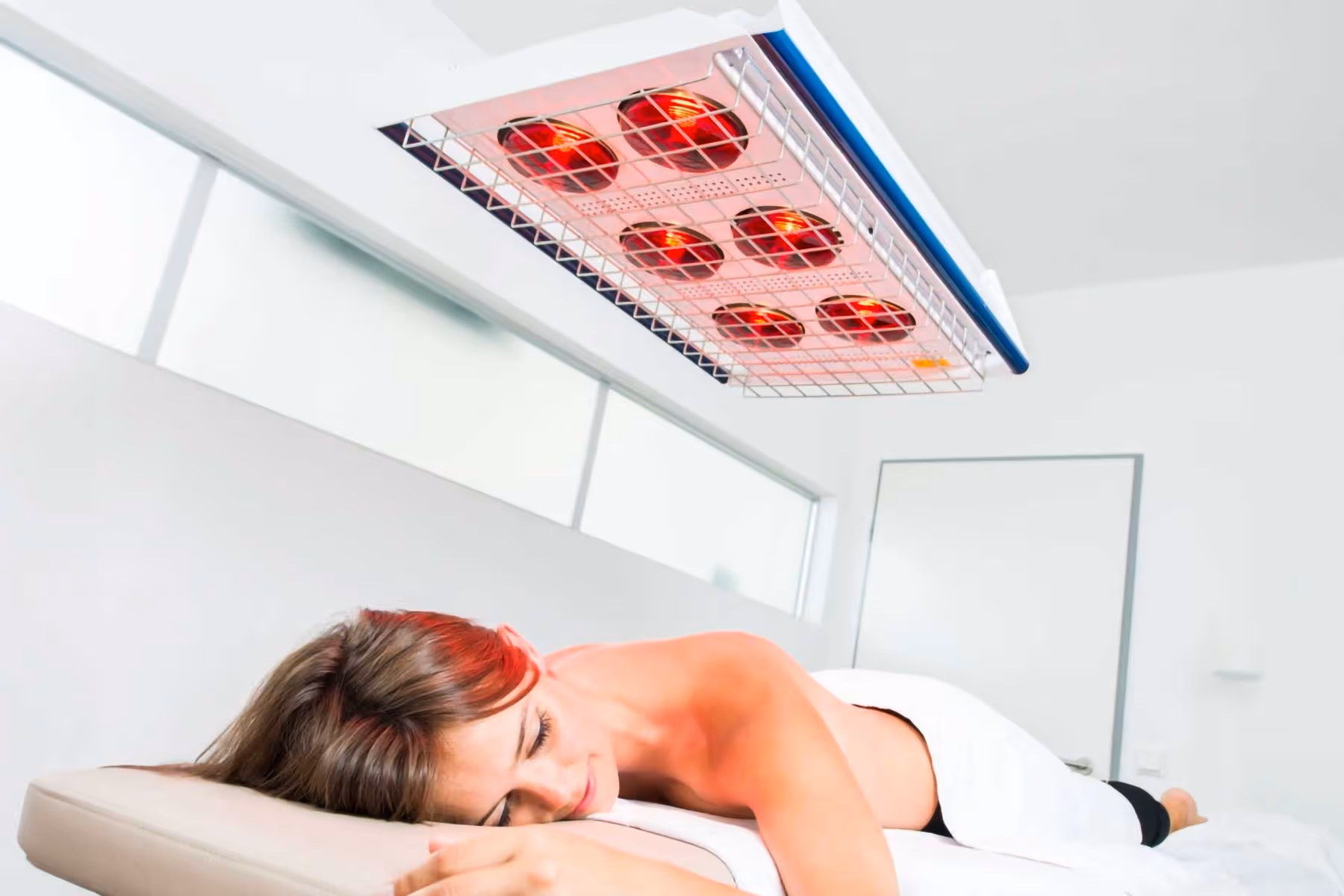 Infrarot-Wärmetherapie in der Physiotherapie Pfitzner Düsseldorf