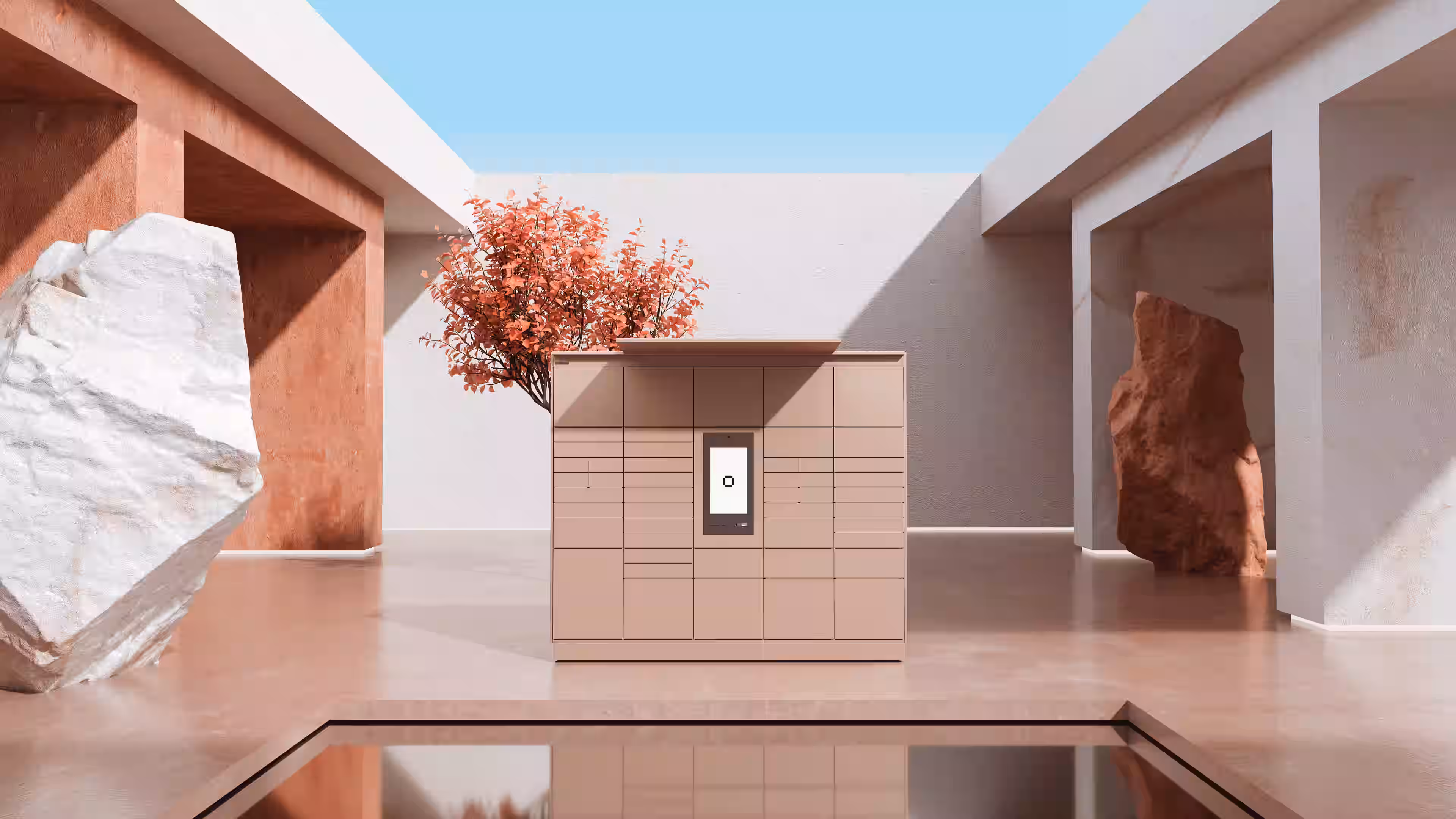 ModEx 3D scene 01 — retail environment view 2