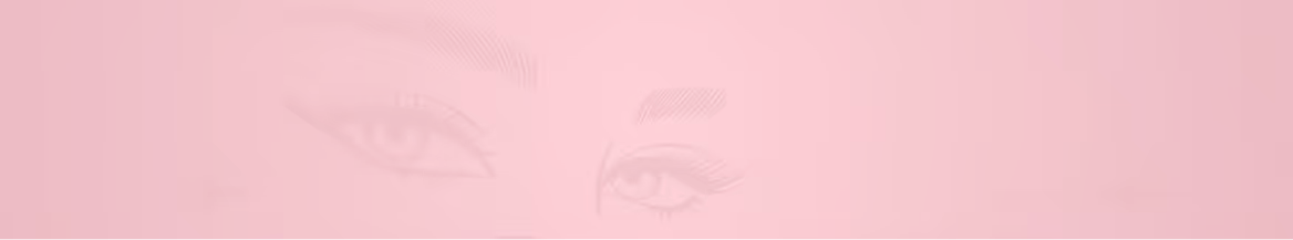 Verblasstes Bild von weiblichen Augen auf rosa Hintergrund.