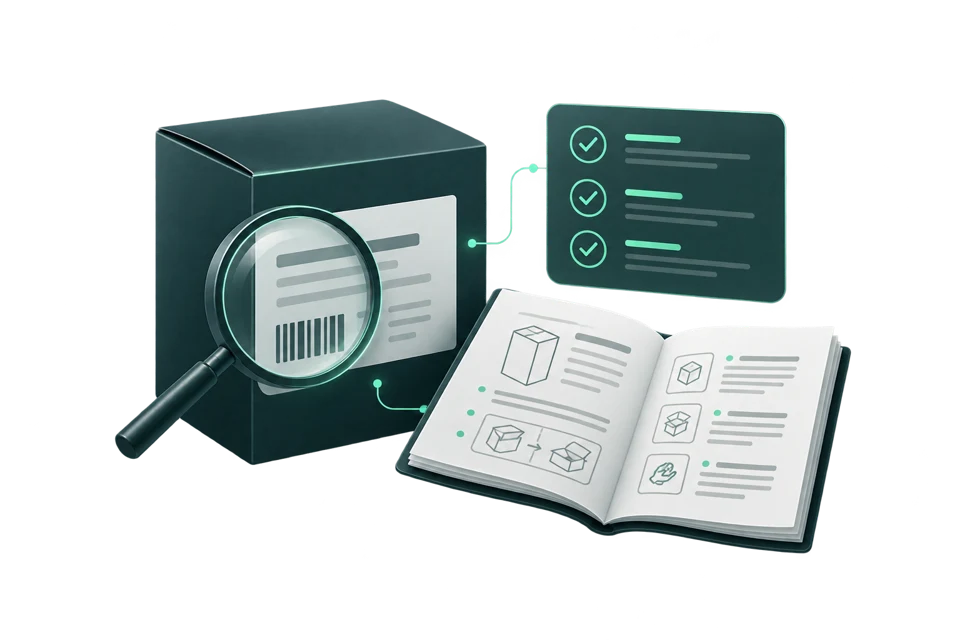 Product packaging label and user manual review