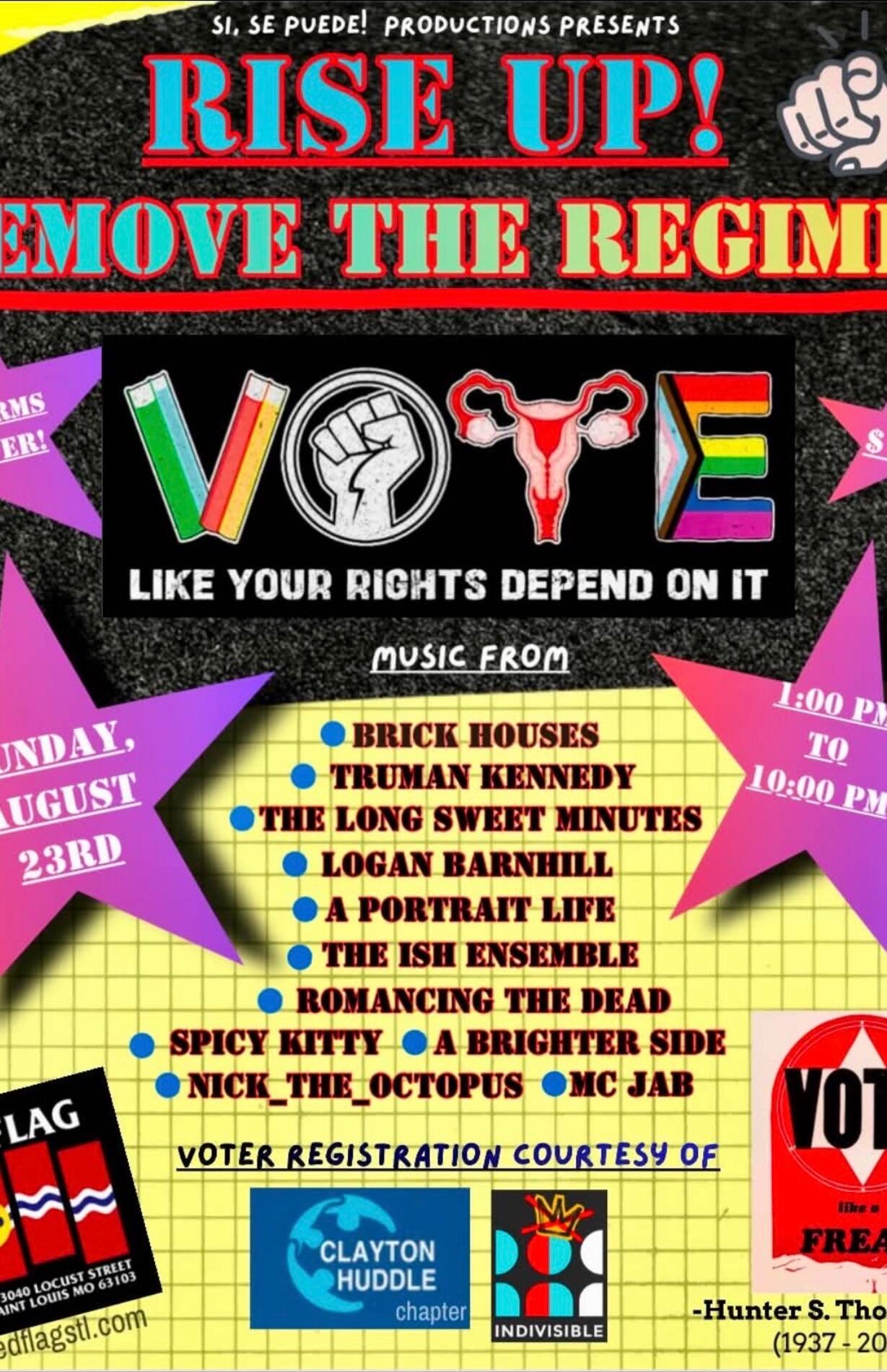 RISE UP! Remove the Regime!