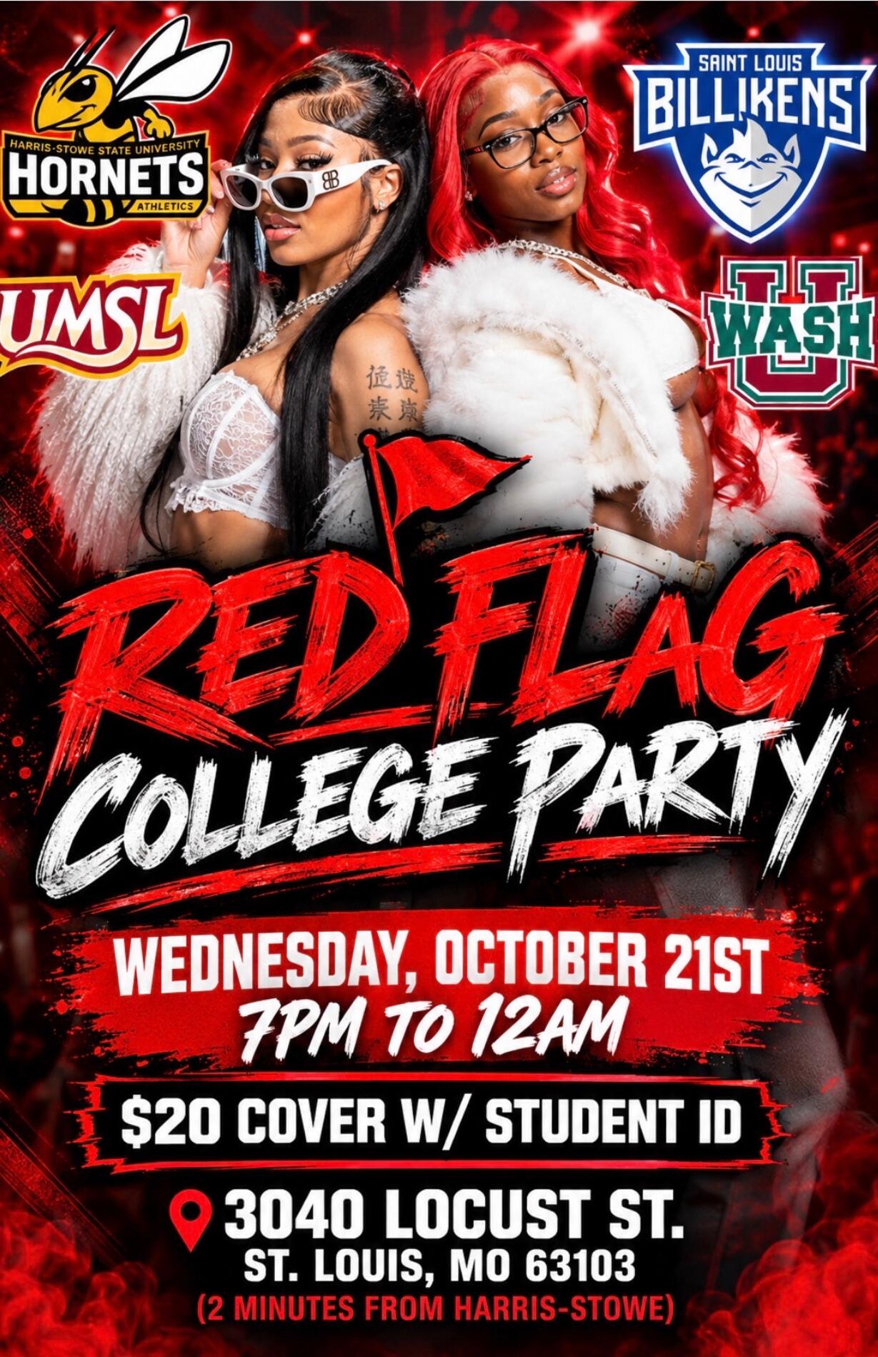 RED FLAG COLLEGE PARTY 