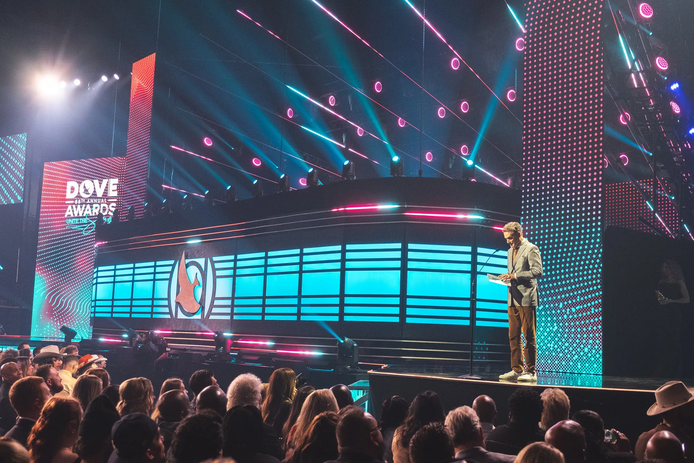 Programmer André Petrus running "tracers" through our Edgelight products.