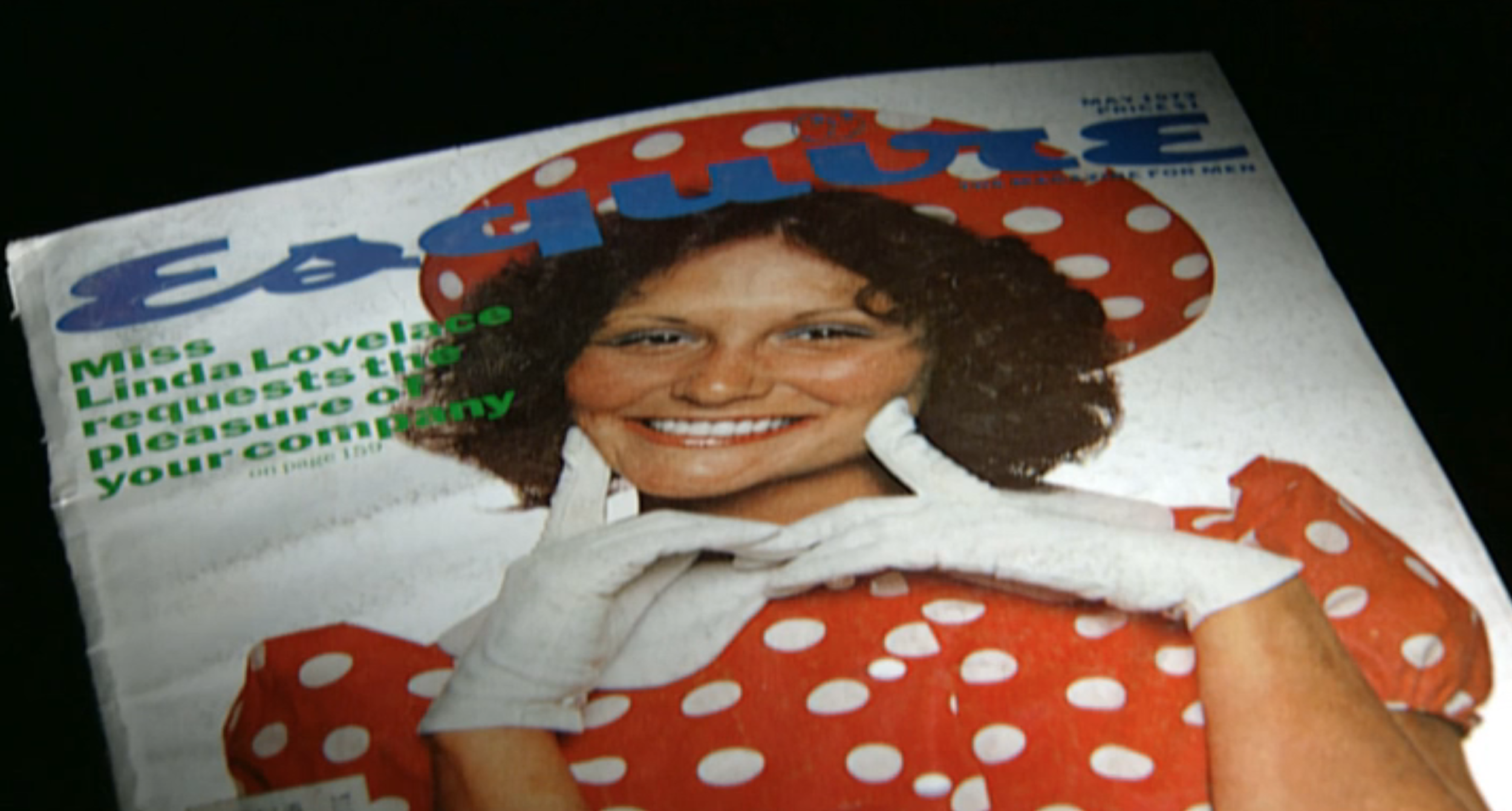 Linda on the cover of Esquire Magazine, as pictured in Inside Deep Throat (2005)