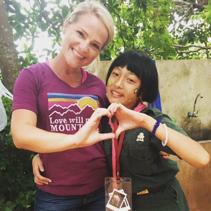 Photo of Kelli, Grow Thailand volunteer from Minnesota, USA