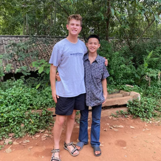 Photo of Parker, Grow Thailand volunteer from California, USA