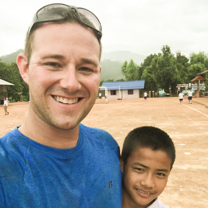 Photo of Justin, Grow Thailand volunteer from Minnesota, USA