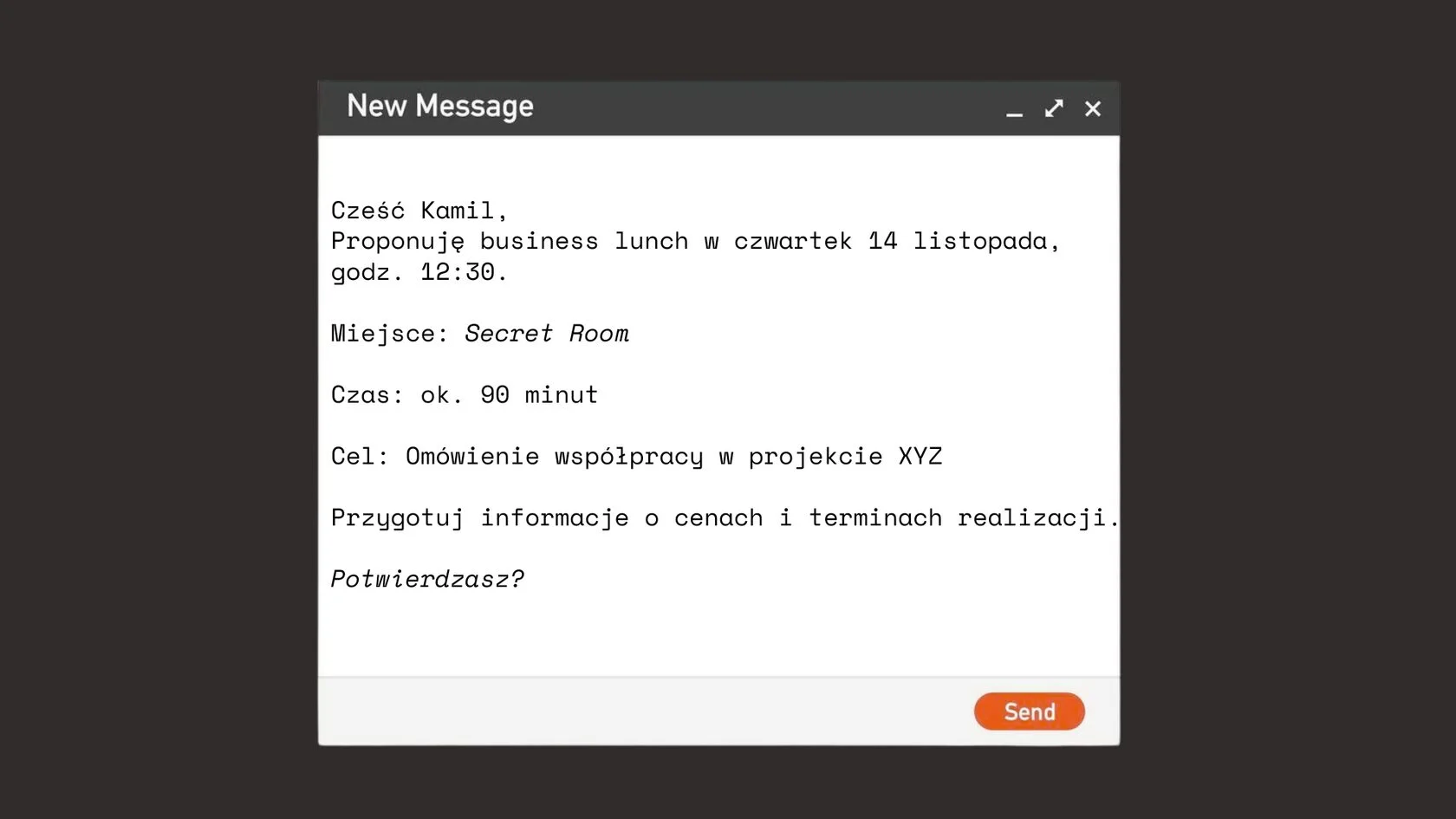 Organizacja spotkania biznesowego