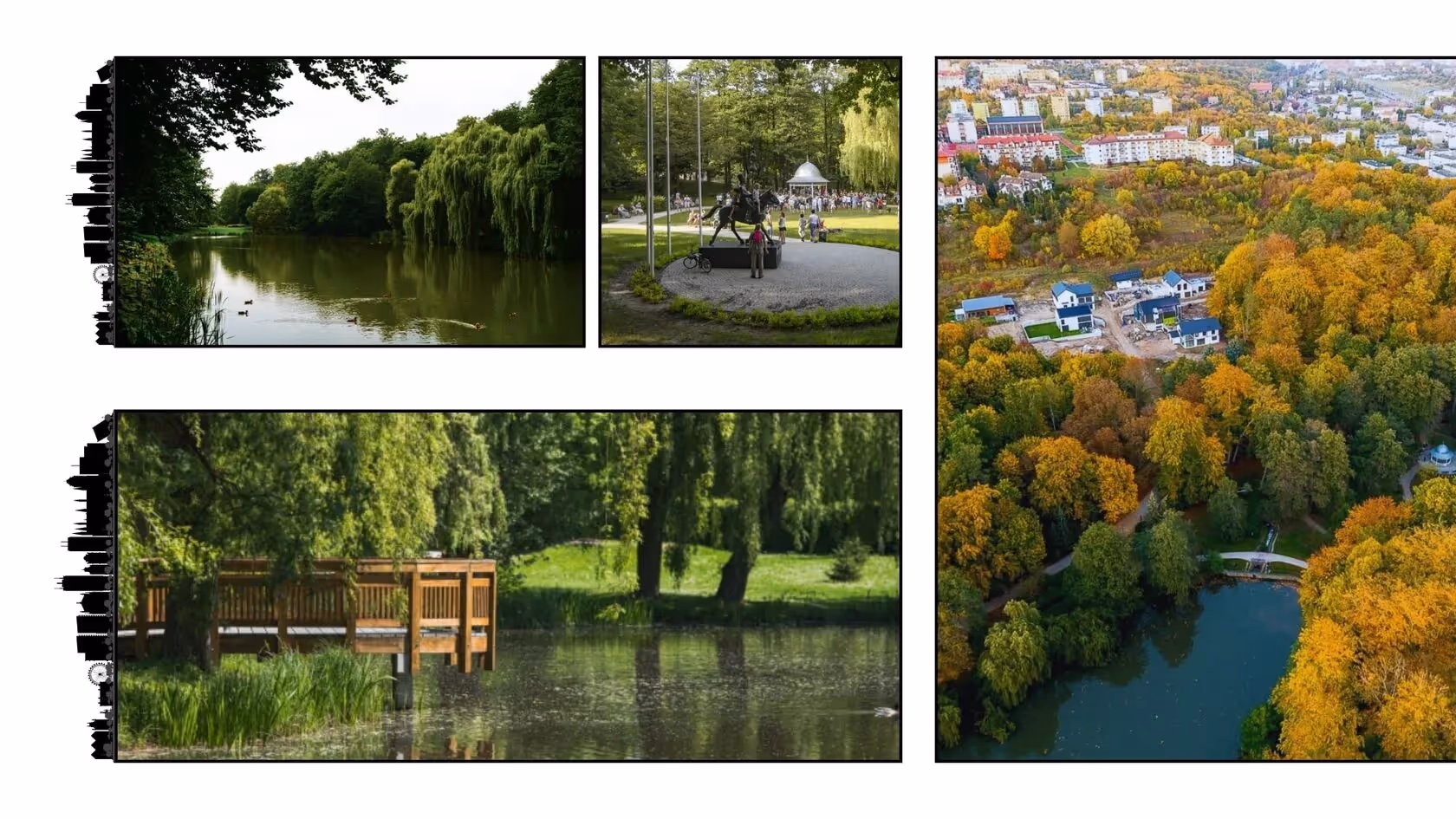 Spacerowe alejki i parki w Gdańsku