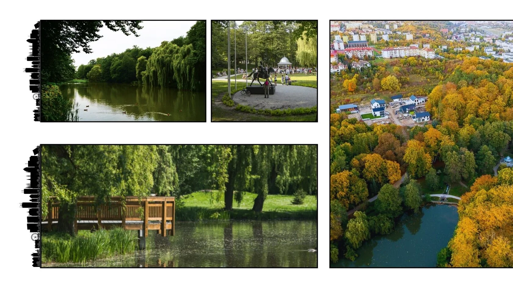 Spacerowe alejki i parki w Gdańsku