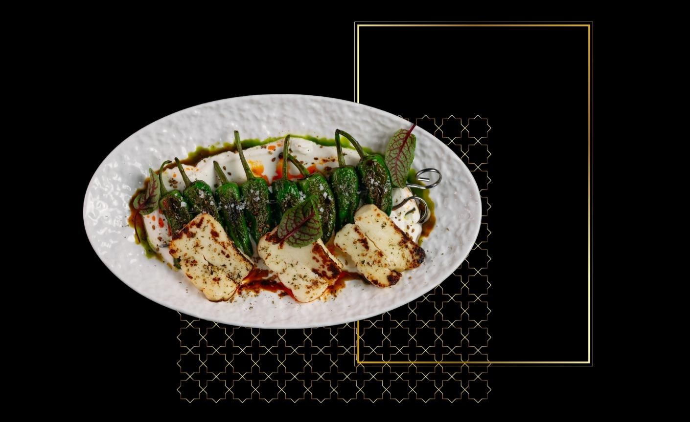 Padrón halloumi grill - Secret Room