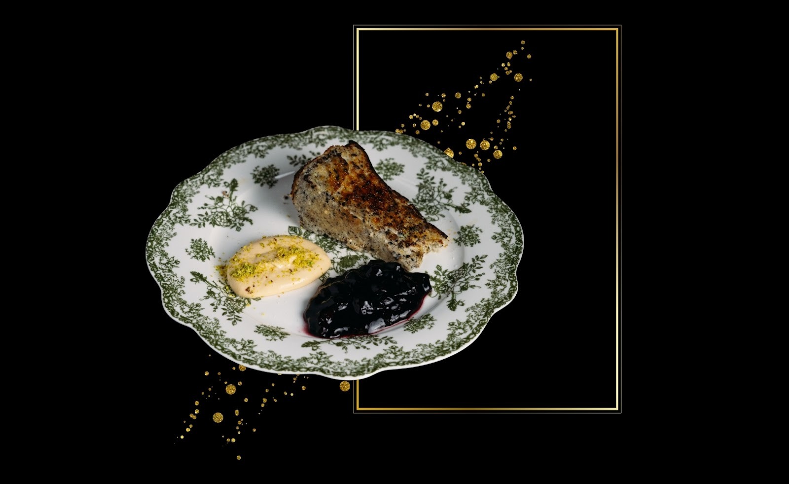 Black Sesame Cheesecake - Secret Room