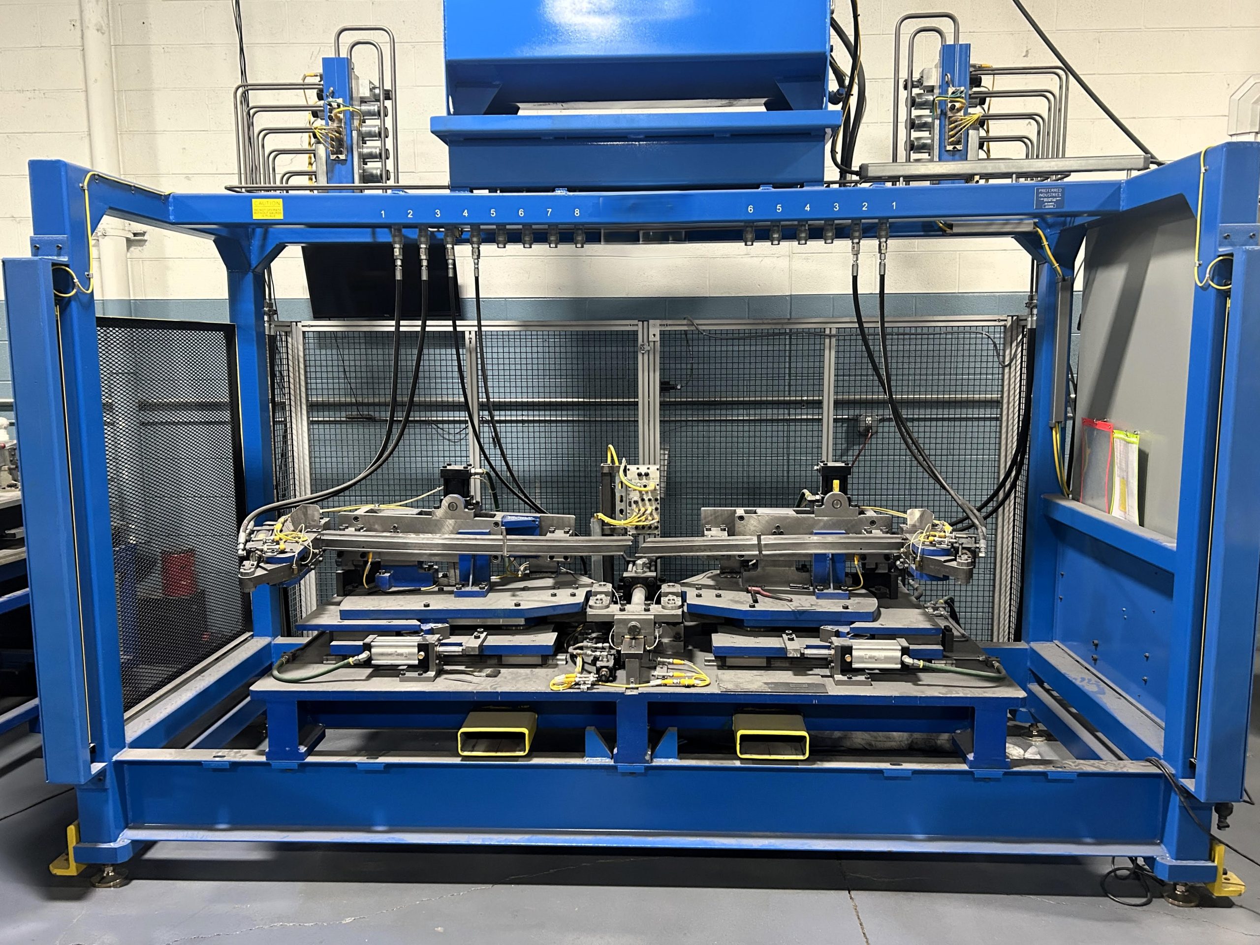 Production aluminum extrusion at D&N Bending
