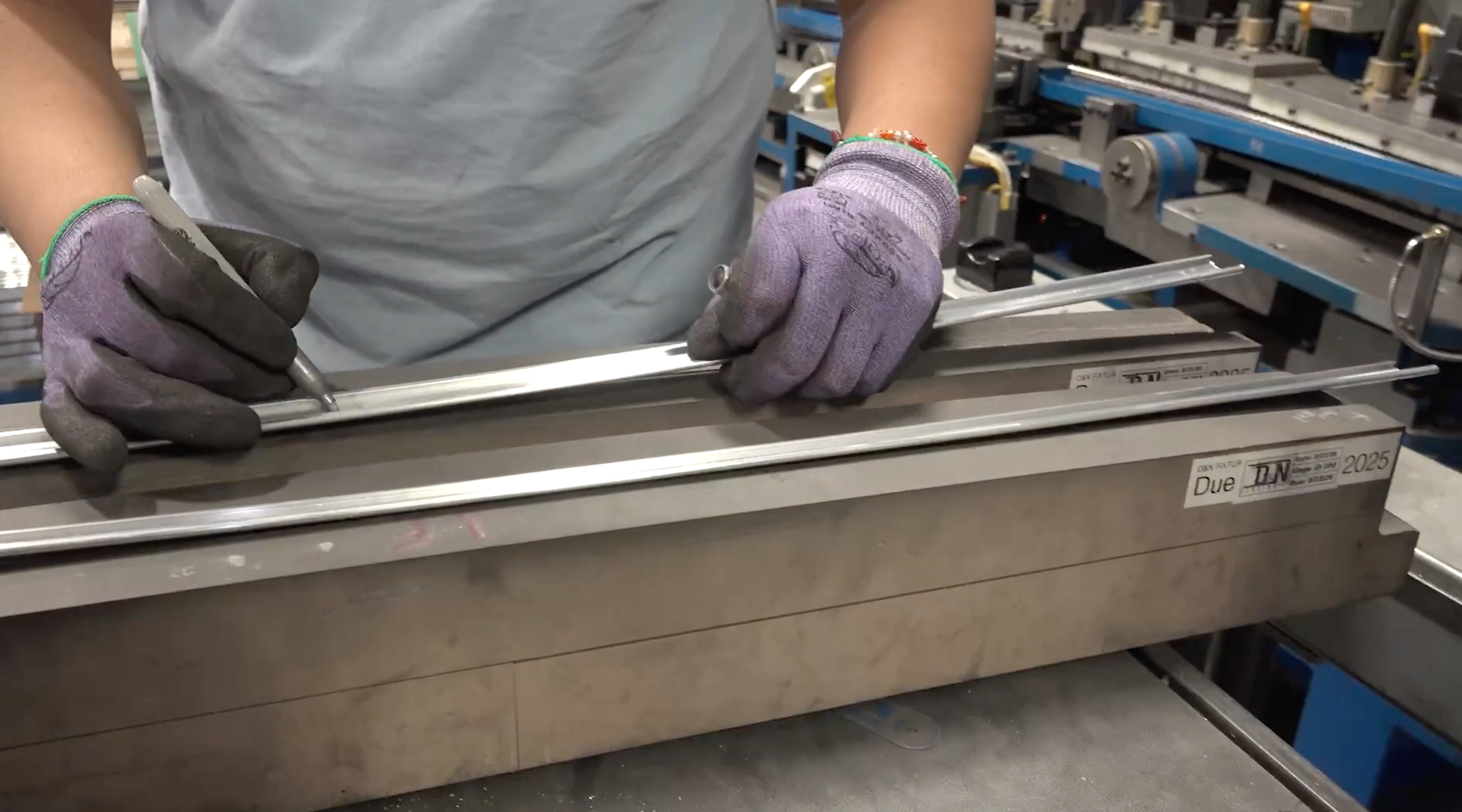 Production assembly at D&N Bending
