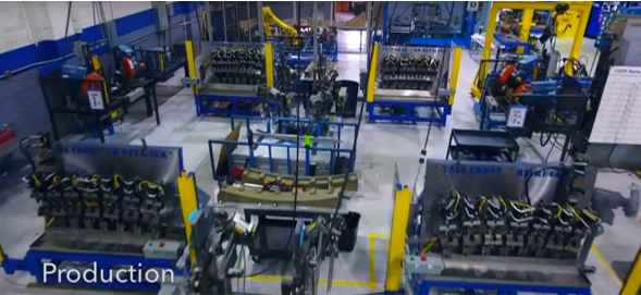 Production manufacturing at D&N Bending