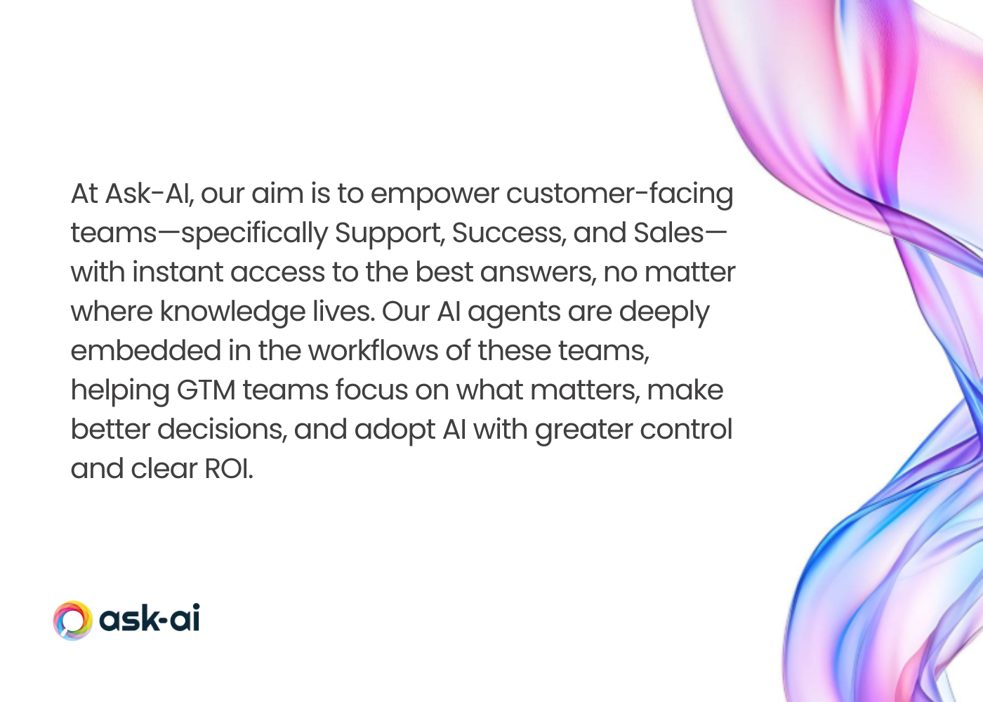 Ask-AI's role in A2A