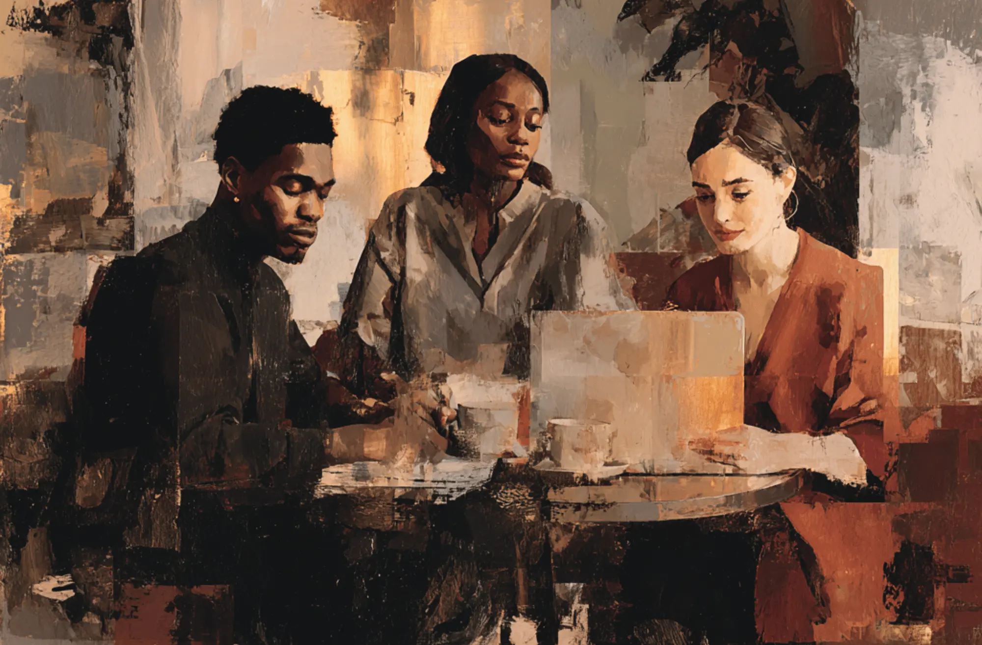 image of networking event (for a hr tech)