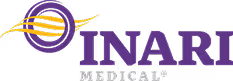 Inari Medical logo with stylized circular icon and the company name in purple and gray text.