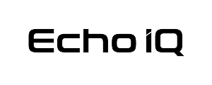 Diagram showing EchoIQ's solution improving audio quality with noise reduction and microphone spin detection.