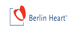 Berlin Heart logo with stylized red heart and blue text.