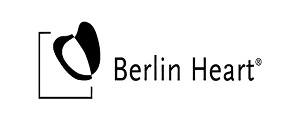 Berlin Heart logo with red dot and bold black text on a white background.