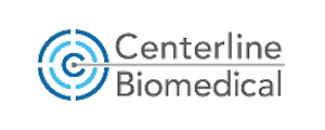Centerline Biomedical logo with a circular line design to the left of the text.