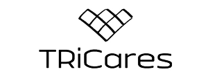 Stylized letter T in white inside a rounded red heart shape with a drop shadow.