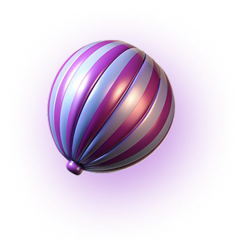 Footer Balloon Shape