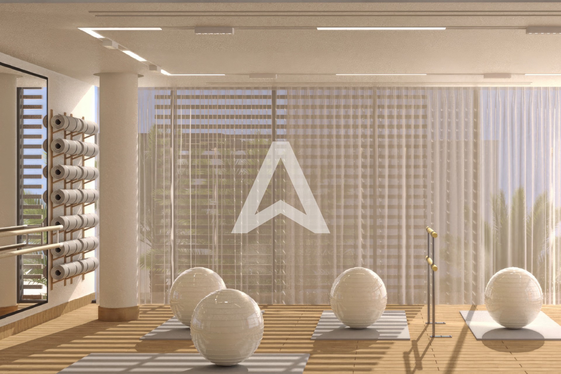 Displayed image from the thumbnail slider