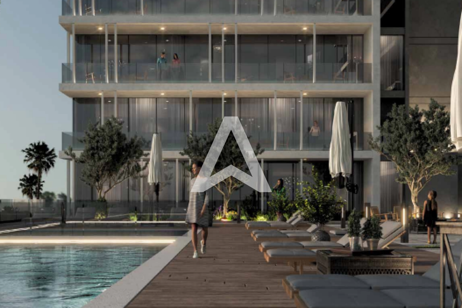 Displayed image from the thumbnail slider
