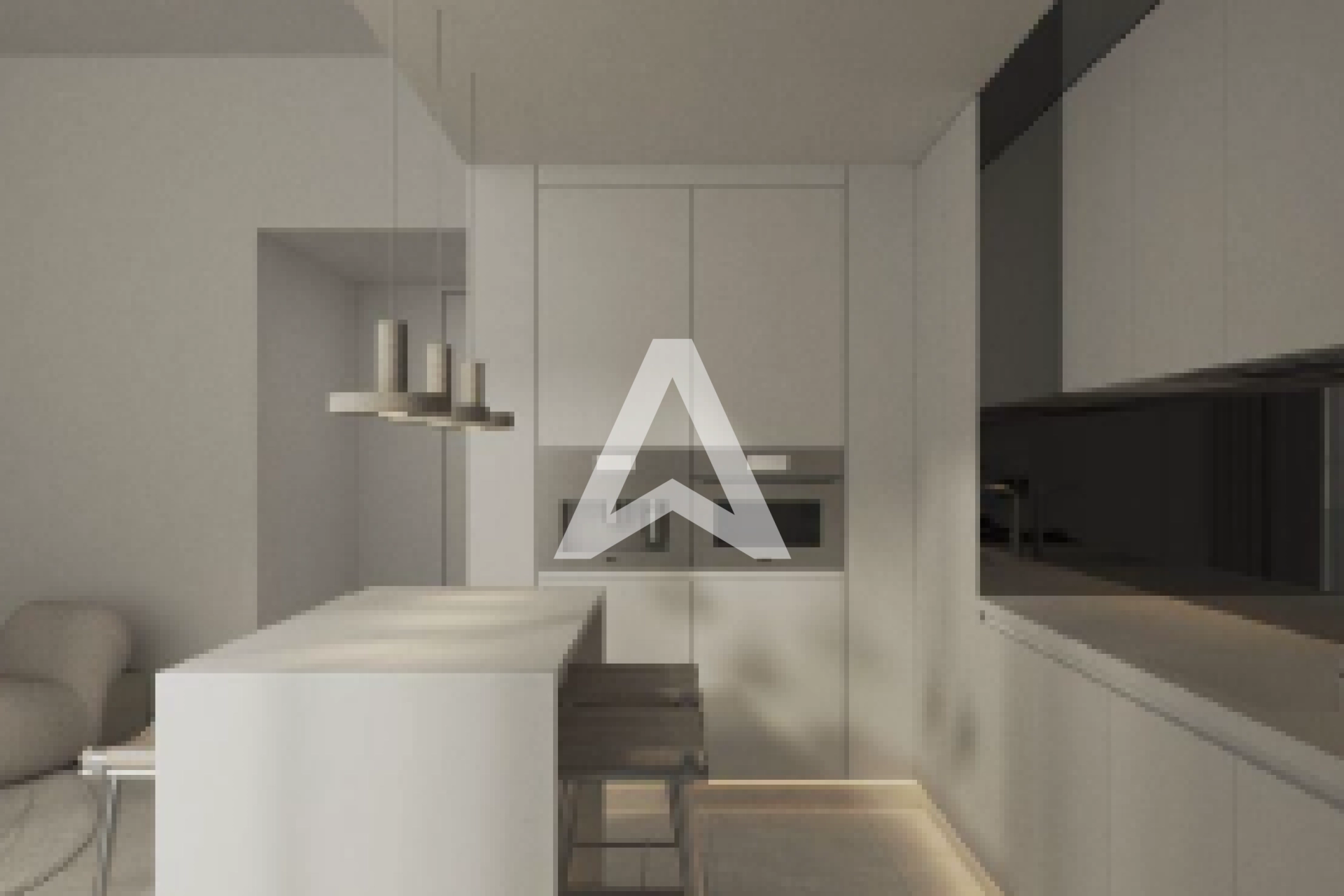 Displayed image from the thumbnail slider