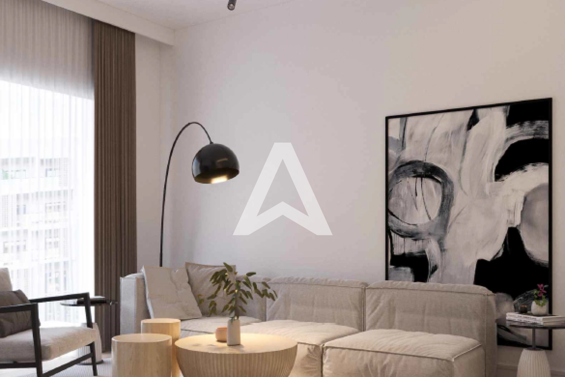 Displayed image from the thumbnail slider