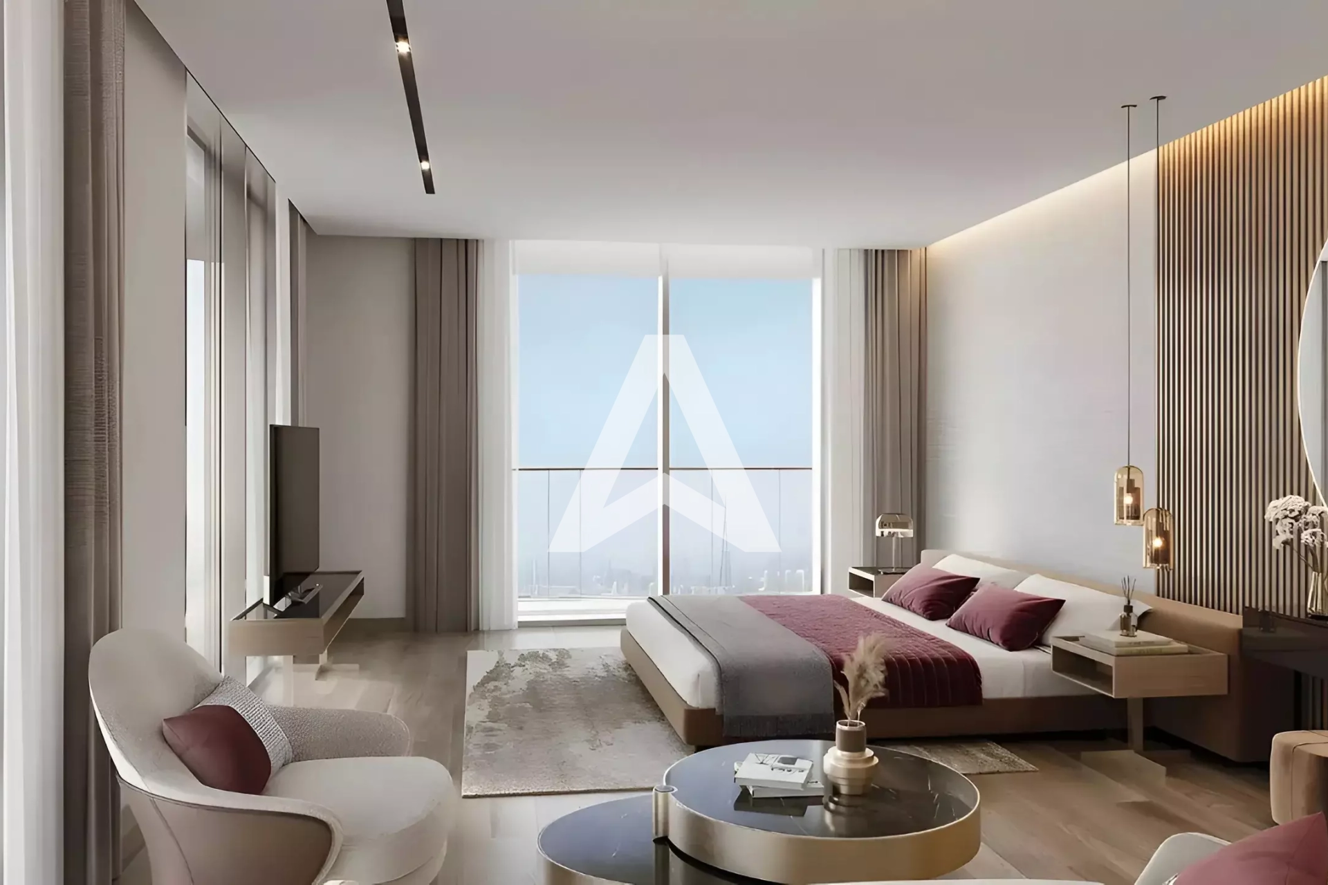 Displayed image from the thumbnail slider