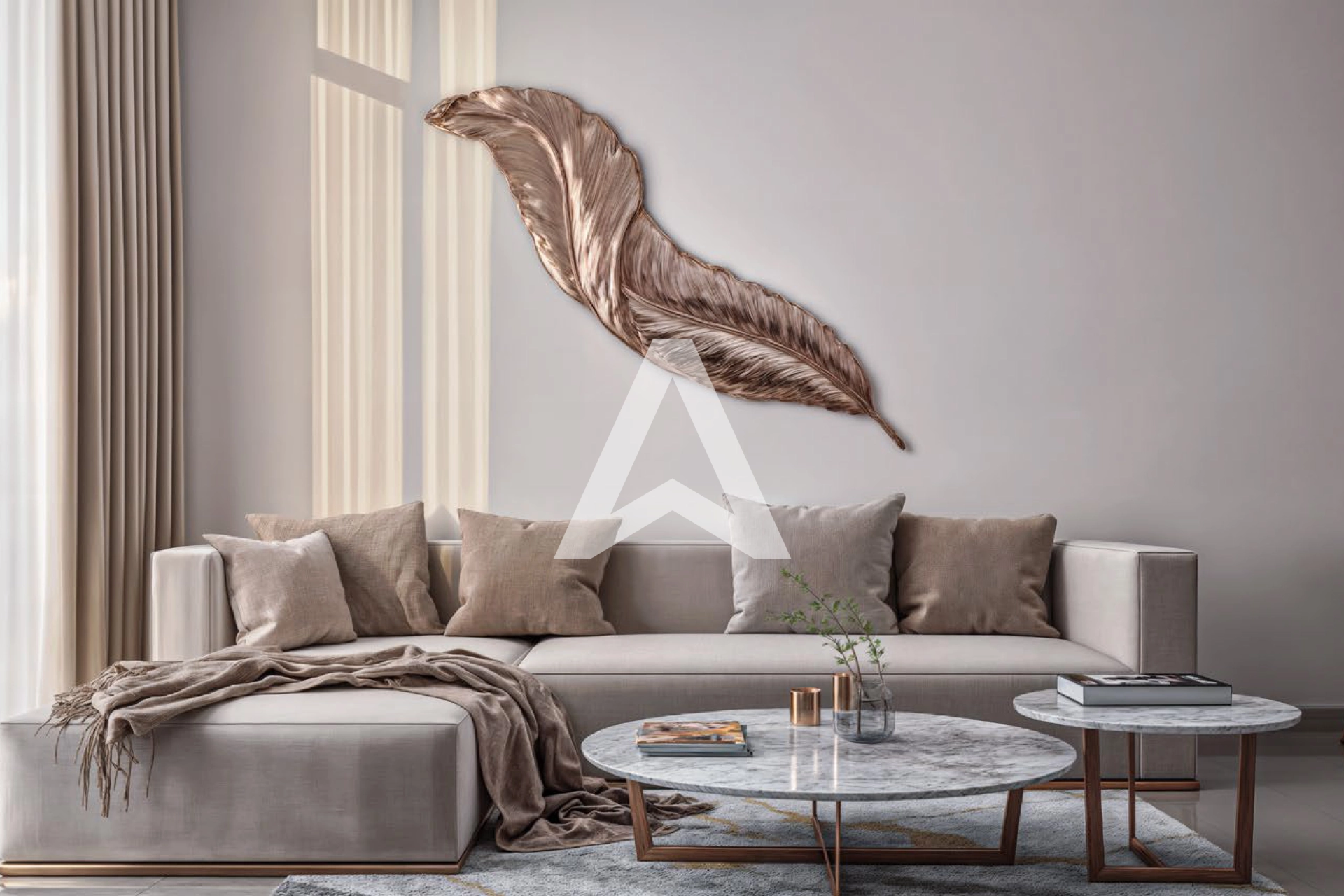 Displayed image from the thumbnail slider