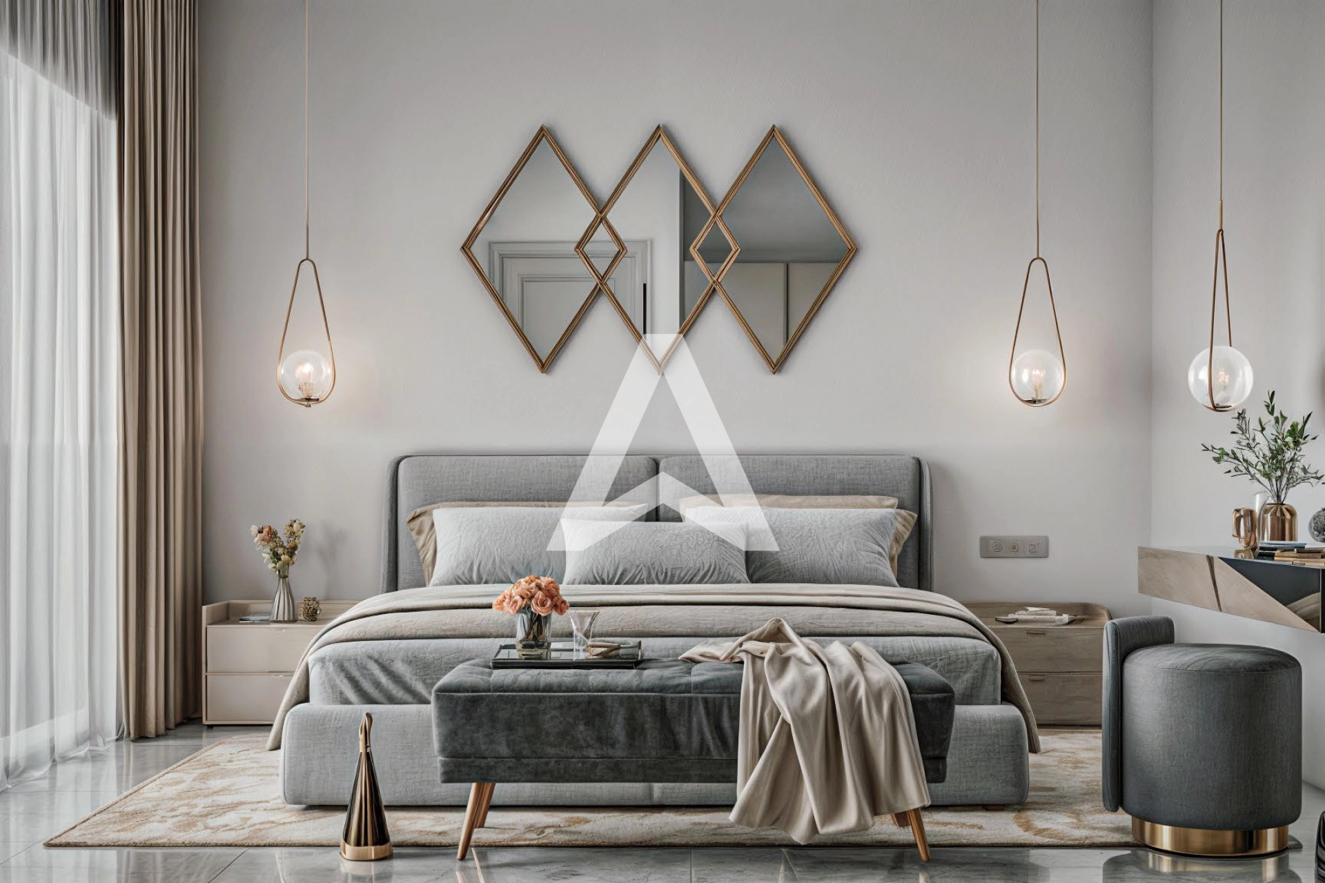 Displayed image from the thumbnail slider