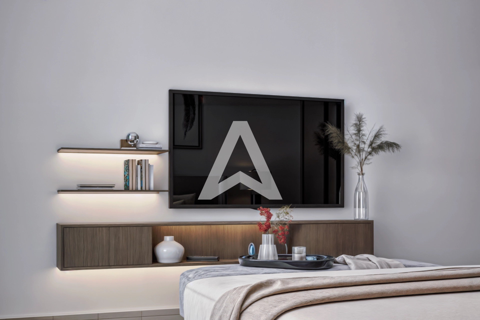Displayed image from the thumbnail slider