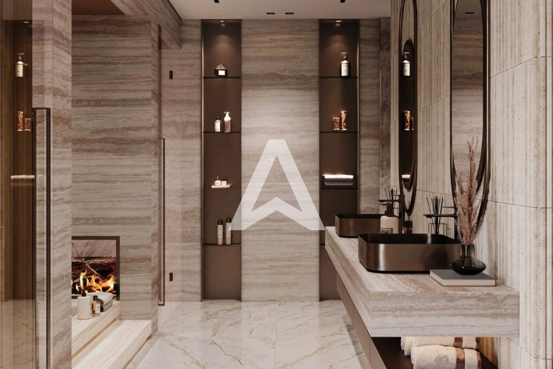Displayed image from the thumbnail slider