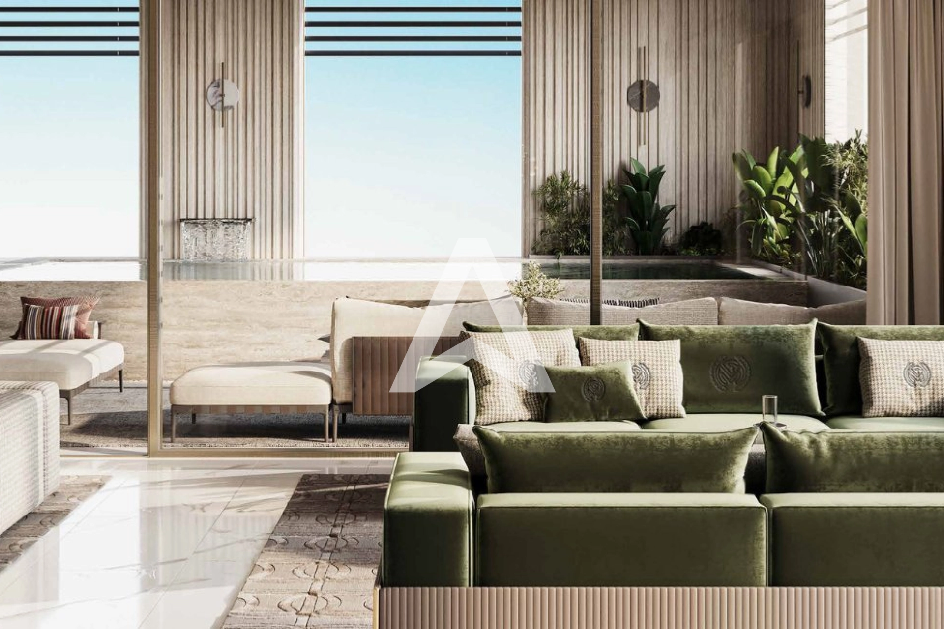 Displayed image from the thumbnail slider