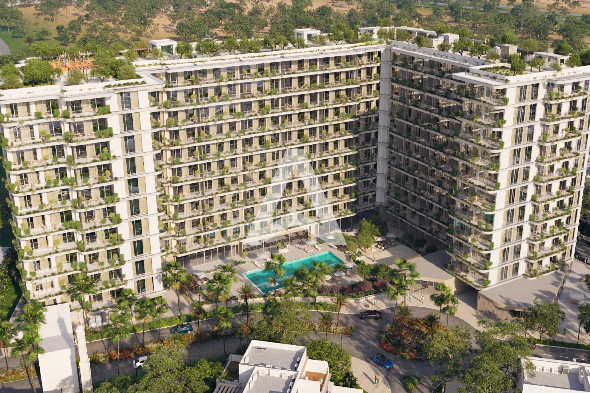 Displayed image from the thumbnail slider