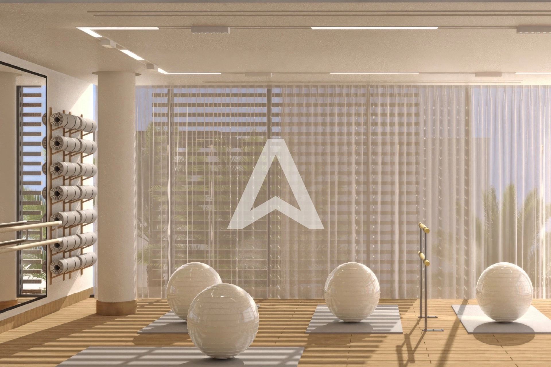 Displayed image from the thumbnail slider