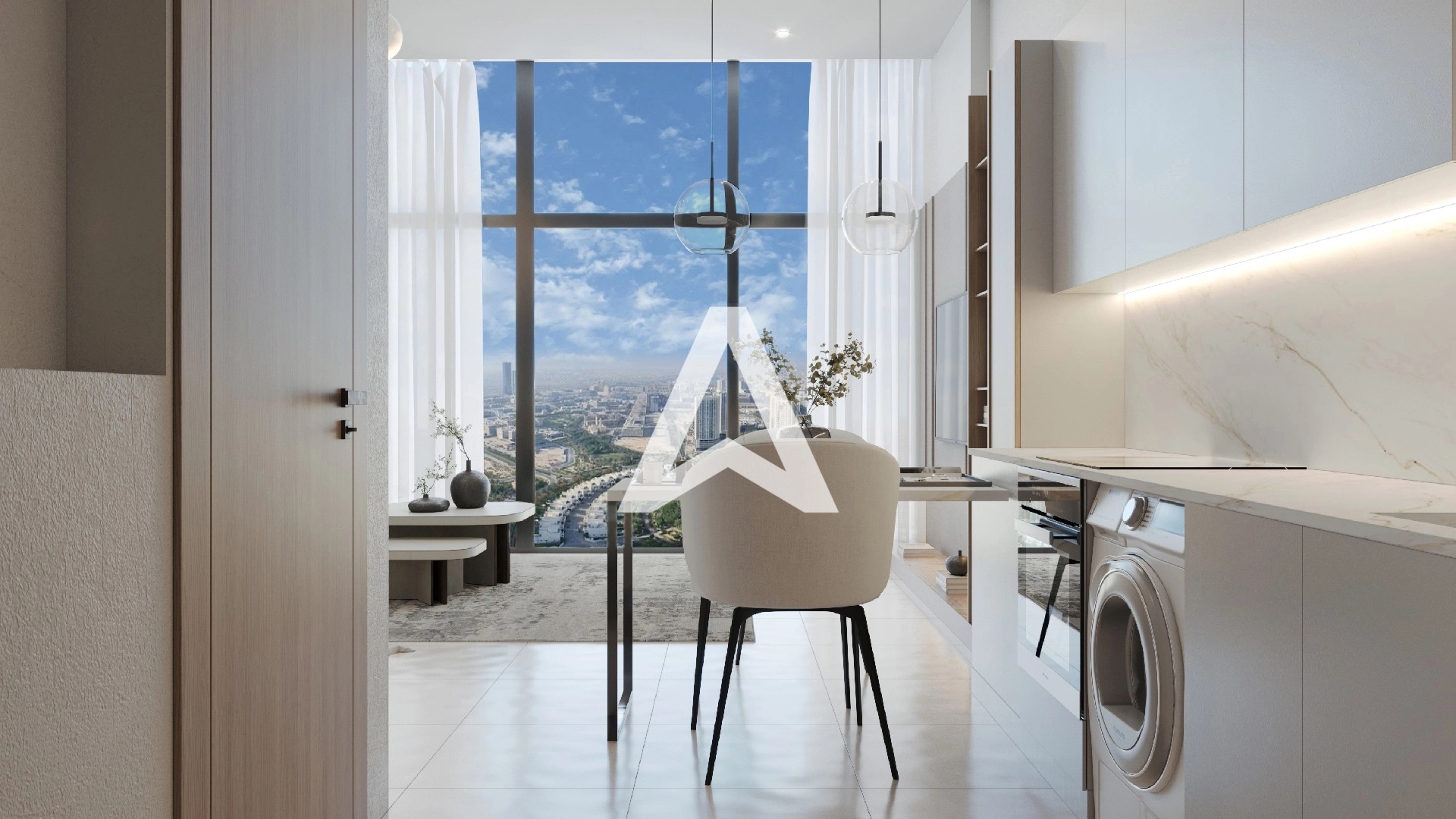 Displayed image from the thumbnail slider