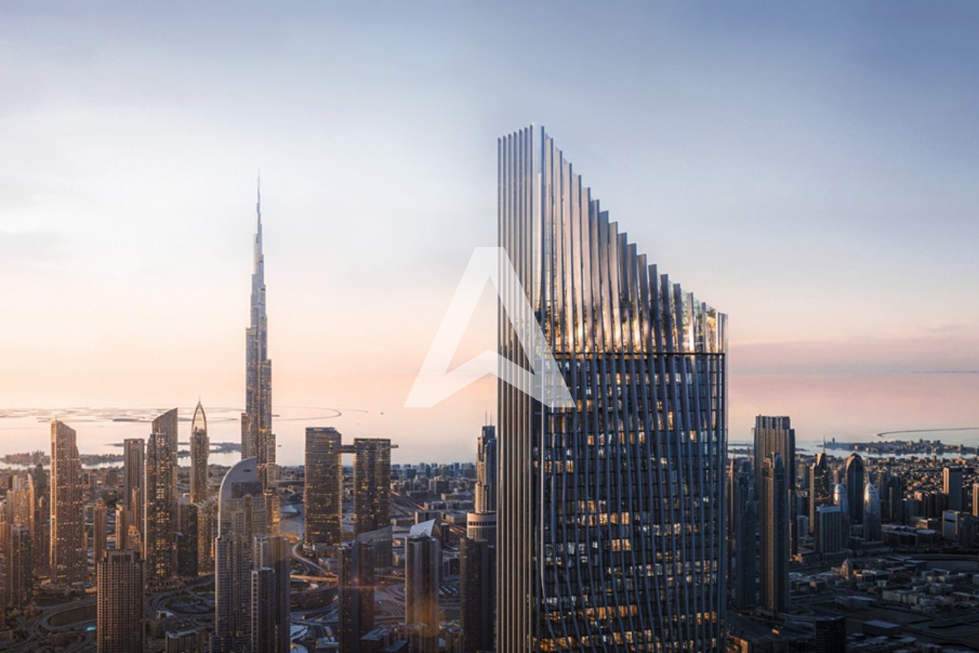 Displayed image from the thumbnail slider