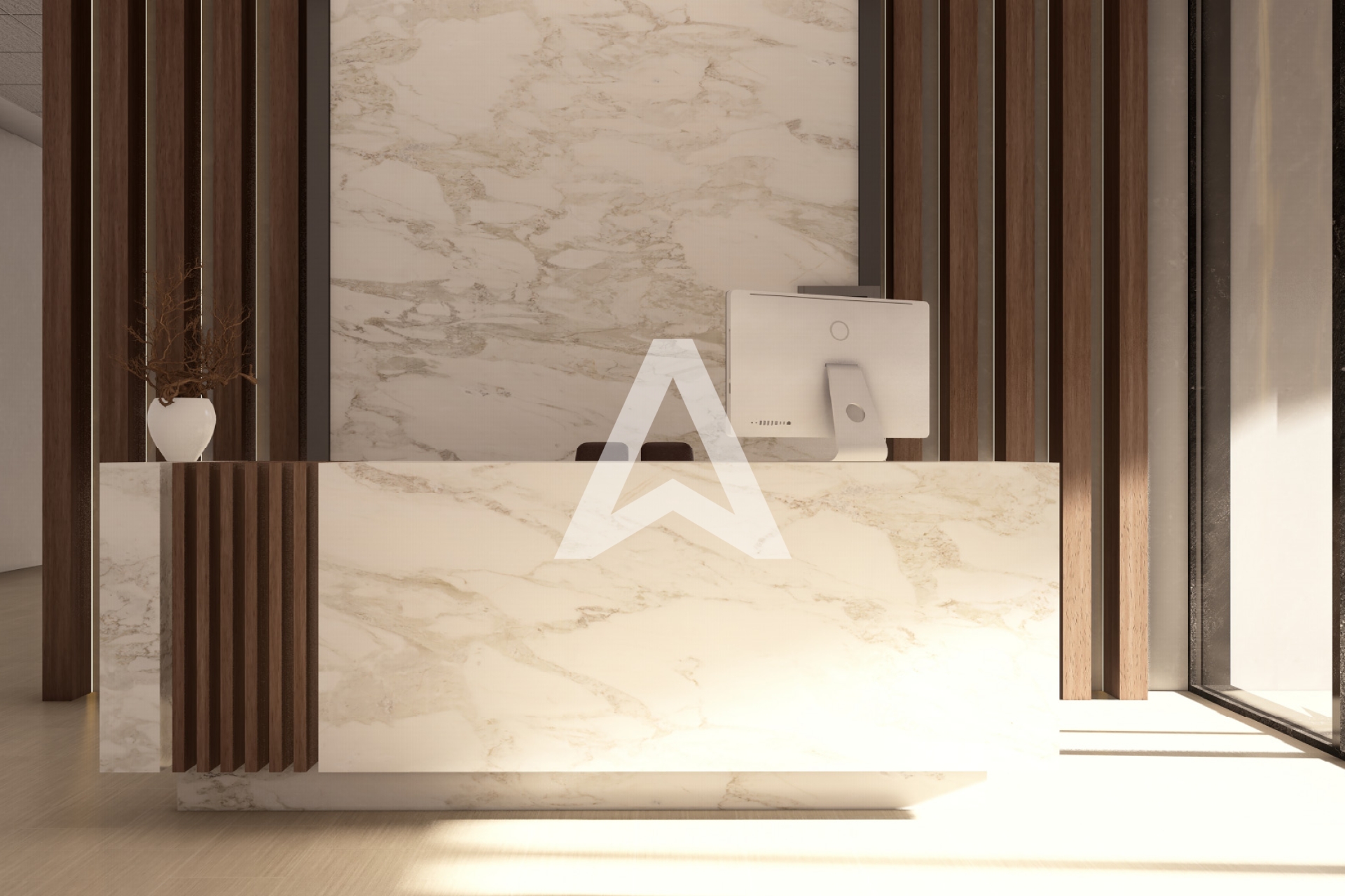Displayed image from the thumbnail slider