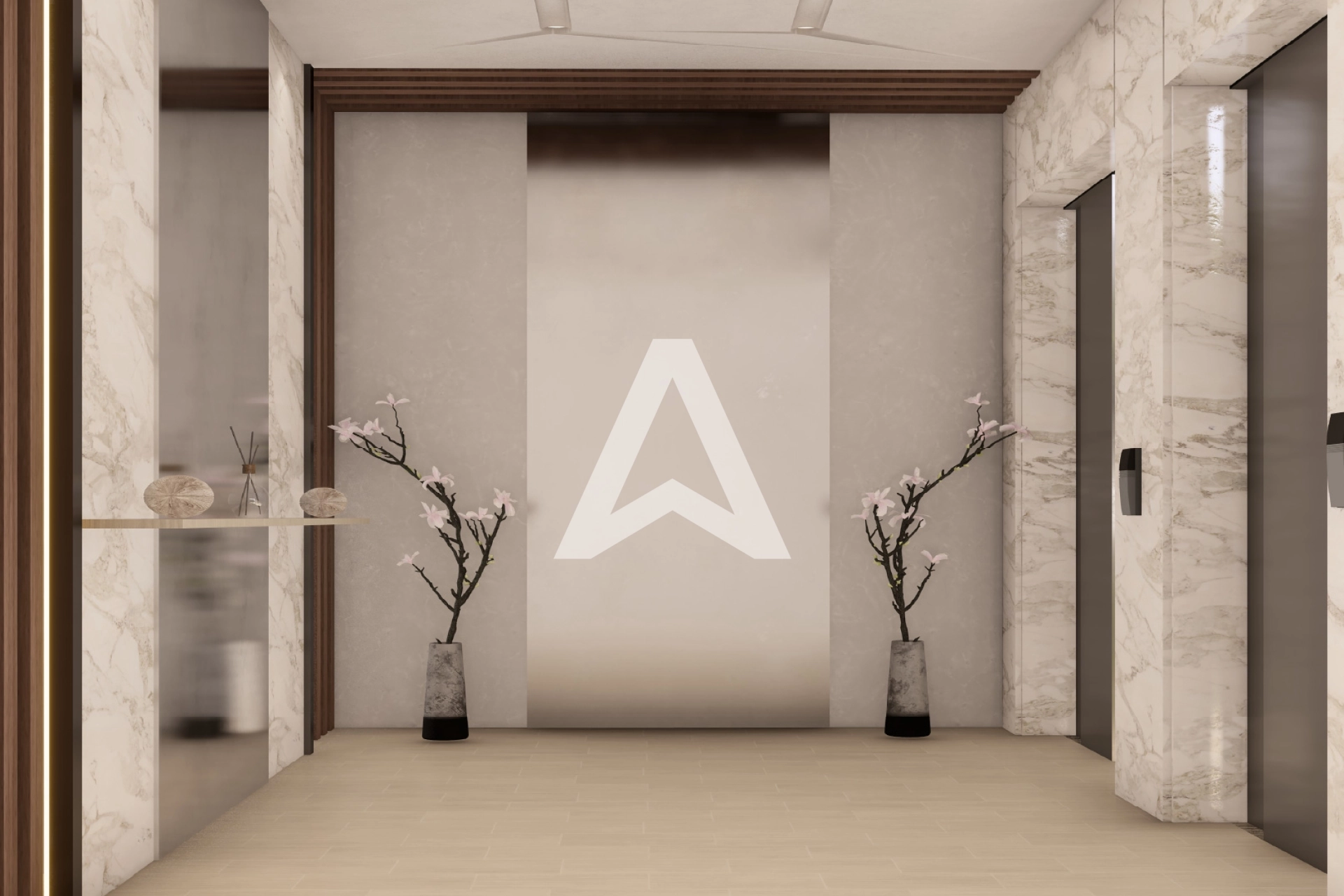 Displayed image from the thumbnail slider