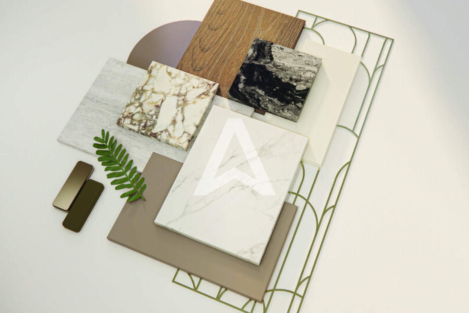 Displayed image from the thumbnail slider
