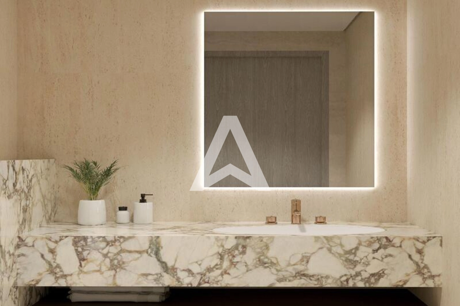 Displayed image from the thumbnail slider