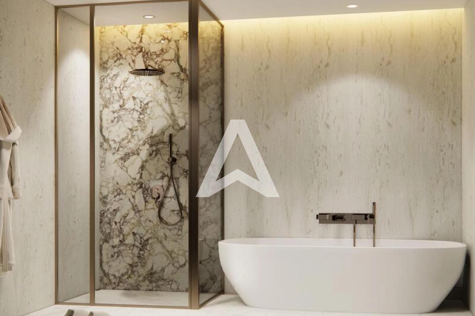 Displayed image from the thumbnail slider