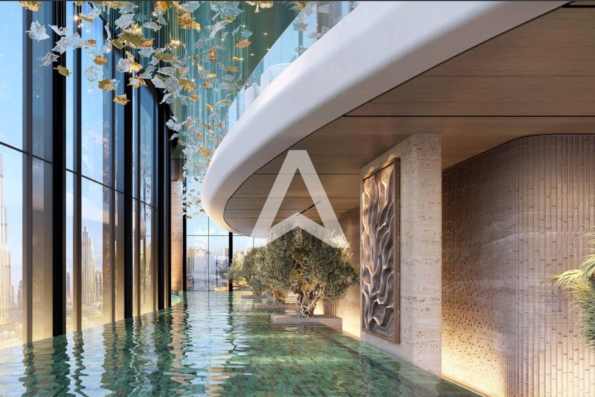 Displayed image from the thumbnail slider